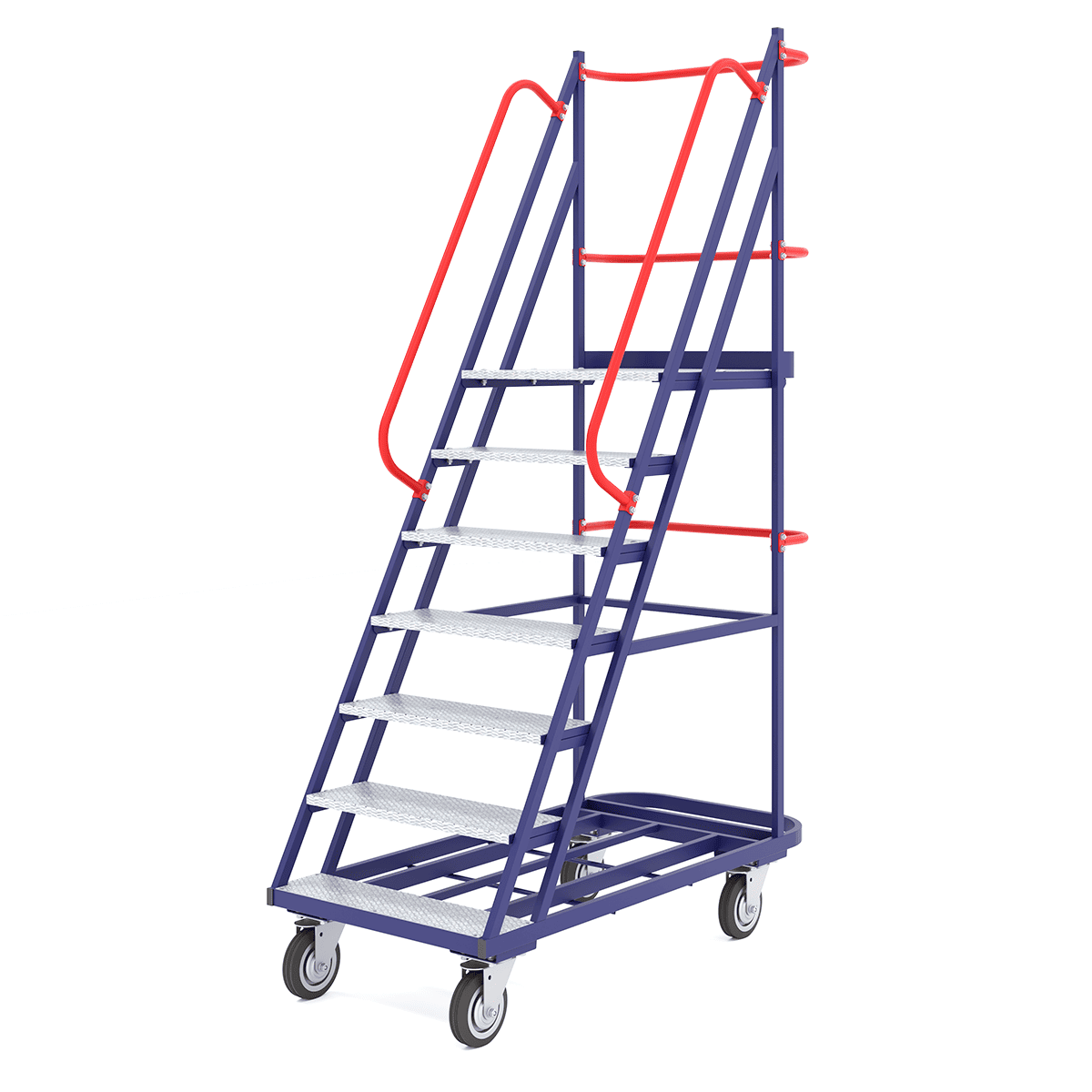 Лестница передвижная, шесть ступеней ЛС 6