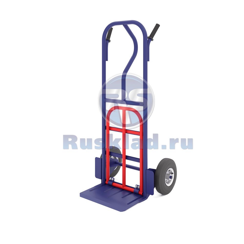 Тележка грузовая двухколесная с откидной полкой КГ 250 П. (г/п 250кг) Тележка грузовая двухколесная с откидной полкой КГ 250 П. (г/п 250кг)