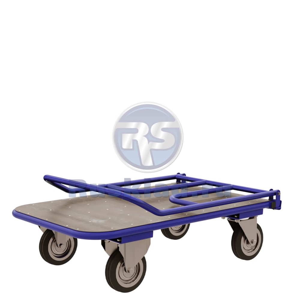 Тележка платформенная ламинированная фанера, система трансформации — педаль. ТПСР ФЛ П